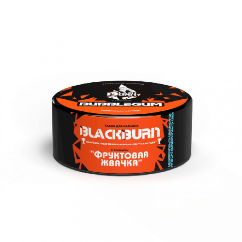 Табак для кальяна Black Burn - Bubblegum (Фруктовая жвачка) 25 гр